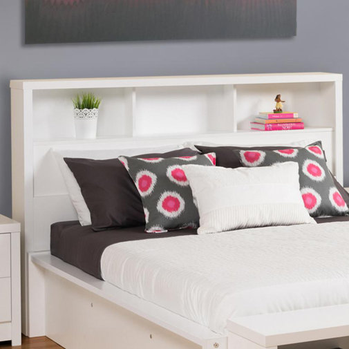 Ebern Designs Tidworth Bookcase Headboard & Reviews Wayfair